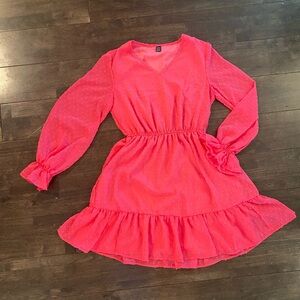 Pink Shein dress